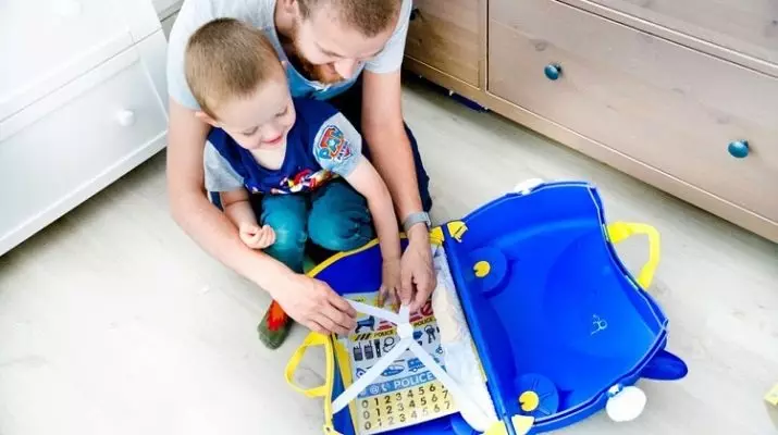 Trunki resväskor: modeller barns på hjul. Hur man skiljer sig från falska? Recensioner 13673_29