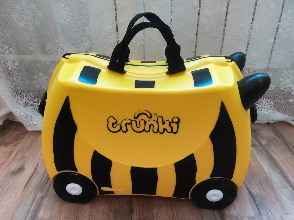Trunki suitcases: children's models on wheels. How to distinguish from fake? Reviews 13673_30