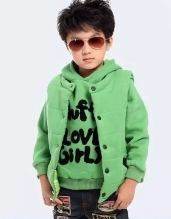 Otroške majice za dekleta (75 fotografij): projice iz flisa, s krznom, toplim in izoliranim, strelo, bombrniki, s puff 13676_14