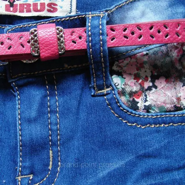 Jeans for Merched (61 llun): modelau plant ar gyfer 2.10 a 12 oed, ar gyfer pobl yn eu harddegau 13683_48