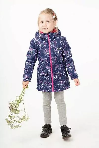 Demi sezono vaikų švarkai mergaitėms ir berniukams (59 nuotraukos): kaip pasirinkti striukę rudenį ir žiemą 13687_31