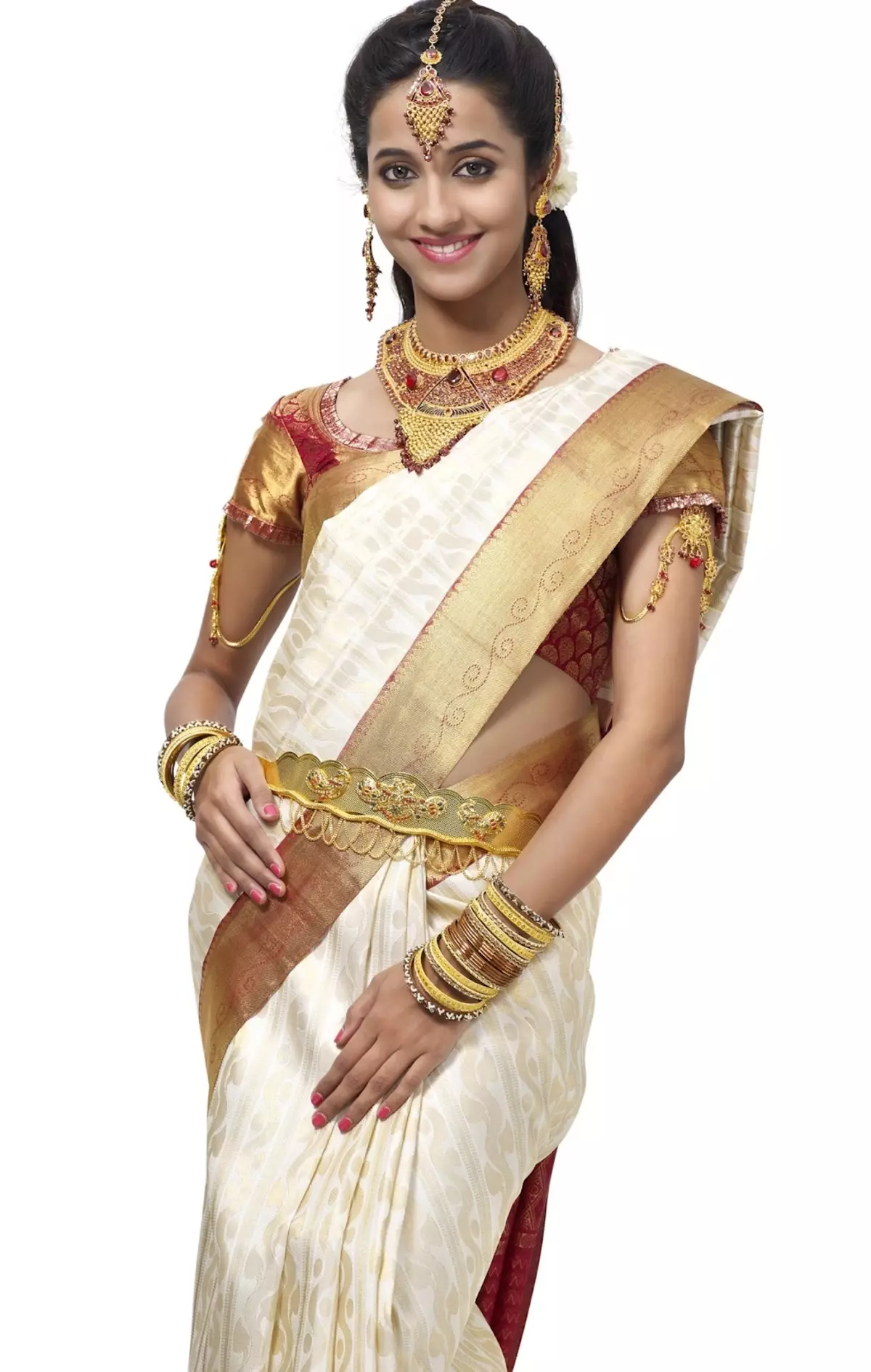 Costume Indian (86 Hoto): Hoto na ƙasa don yarinyar, Yara kayayyaki don rawar Indiya, kayan gargajiya ga yara 1368_30
