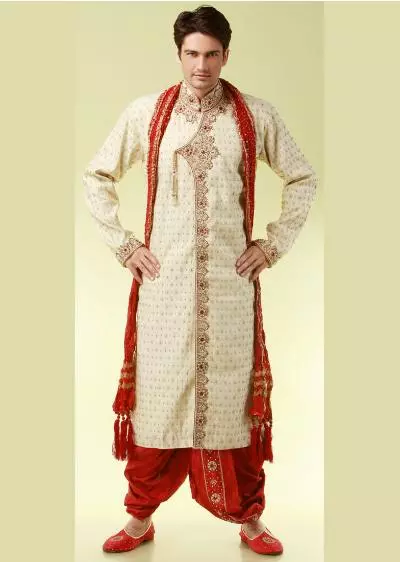 Costume Indian (86 Hoto): Hoto na ƙasa don yarinyar, Yara kayayyaki don rawar Indiya, kayan gargajiya ga yara 1368_65