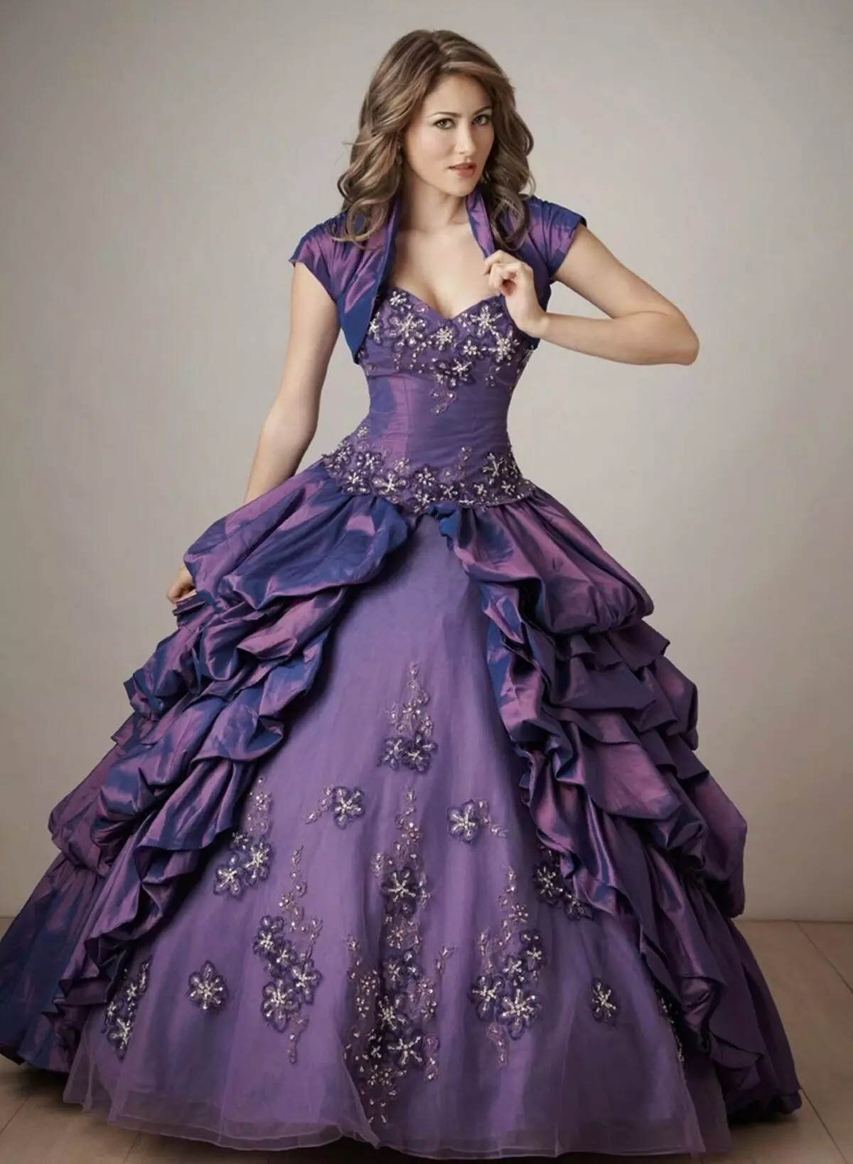 Gorgeous Purple Ball Girl For Girl