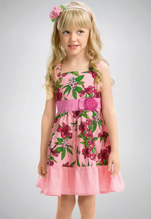 Cutted dress for a girl 5 years