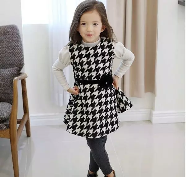 Sarafan dress for a girl 5 years for every day