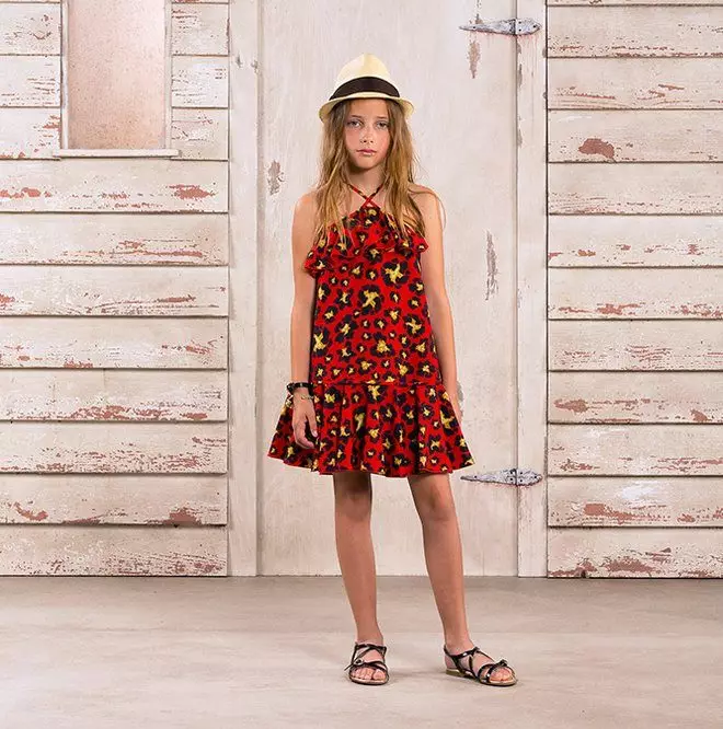 Vestido de verão Sarafan para adolescente