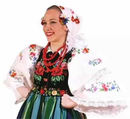 Pólska National Costume (30 myndir): Hefðbundin outfits fyrir konur, karlkyns og kvenkyns búning af pólsku gentry, sögu 1369_24