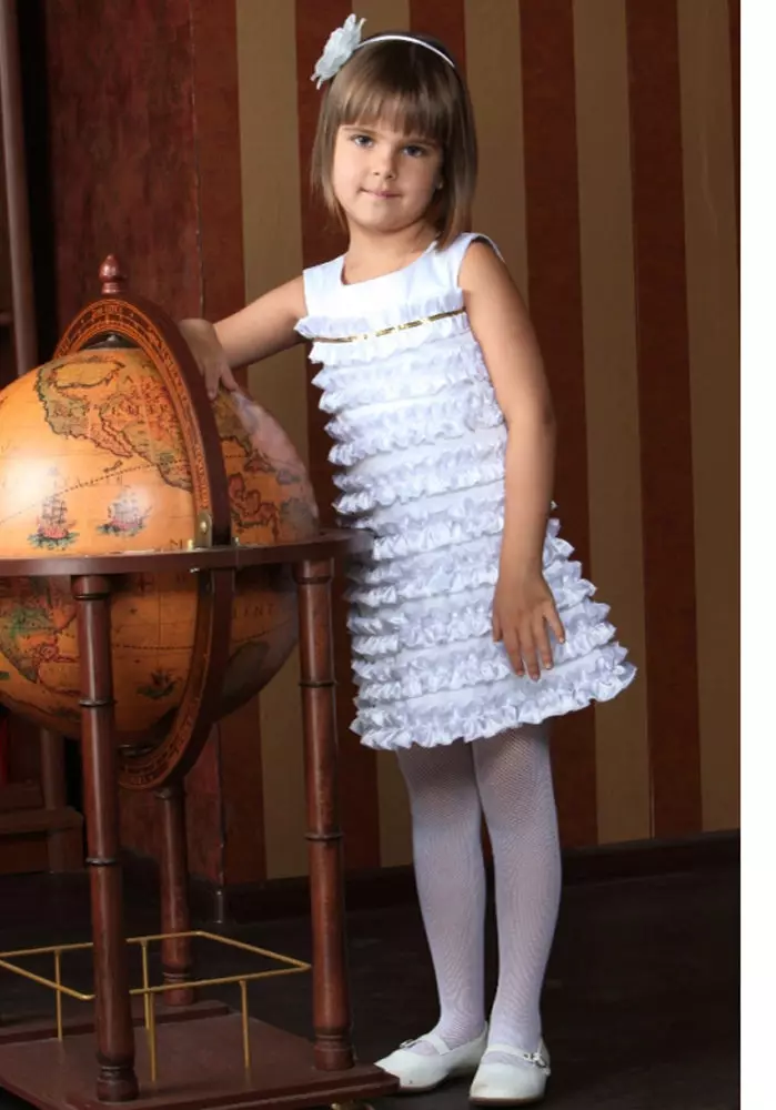 Wieloosobowa sukienka dla dziewcząt 6-8 lat