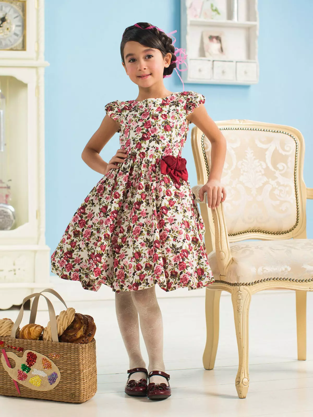 dress-balloon გოგონებისთვის 6-8 წლის