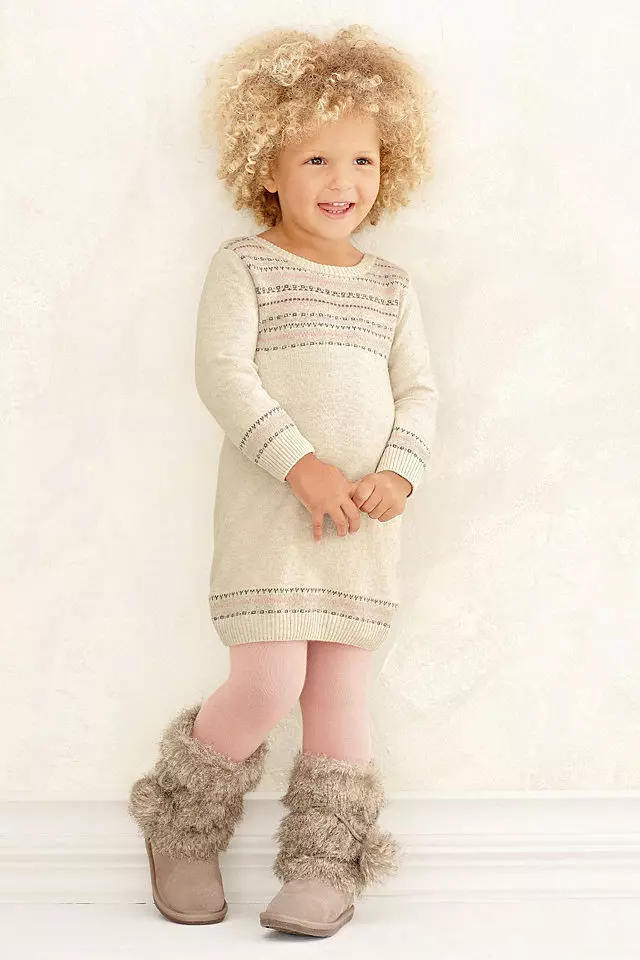 Kleita džemperis meitenēm 3-5 gadi
