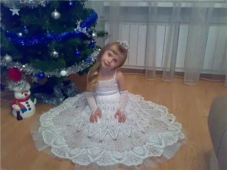 لباس قلاب دوزی زیبا برای دختر