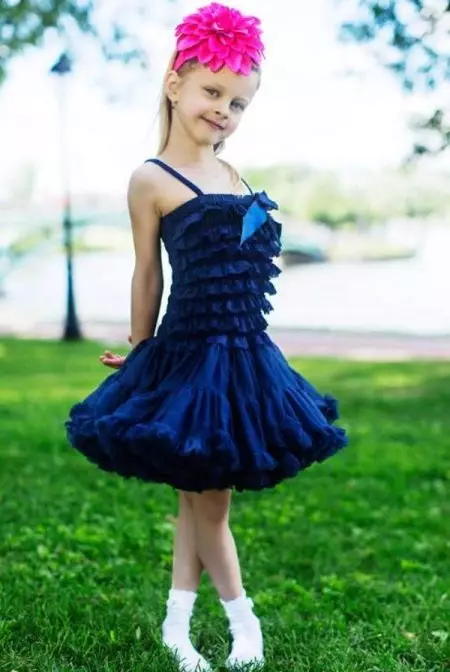 女の子のために短いアメリカのスカートのドレス