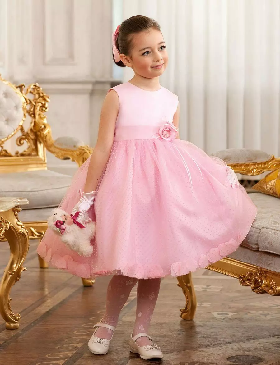유치원 핑크 웅대 한 졸업 드레스