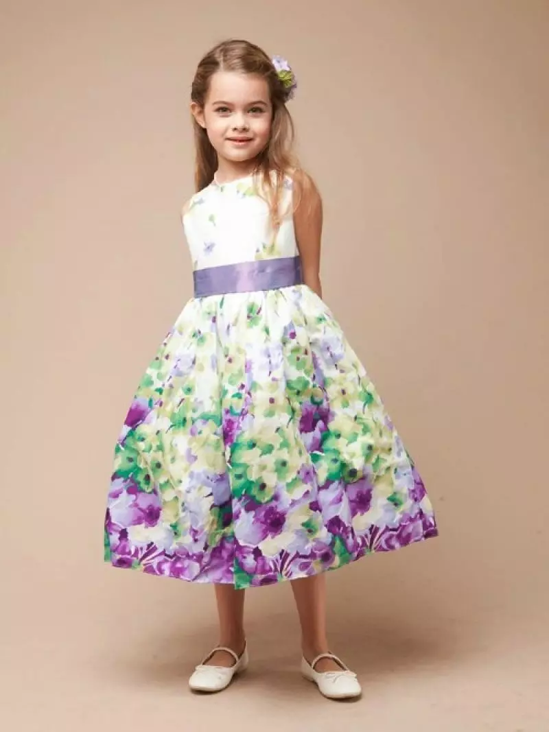 GRADWAZZJONI dress fil-kindergarten bi print