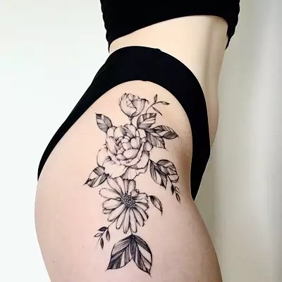 ყველაზე tattoo (46 ფოტო): ყველაზე მაგარი ტატუ ქალებისათვის და ყველაზე პოპულარული ციცაბო tattoo მამაკაცებისათვის, სურათების სკეტჩები 13735_18
