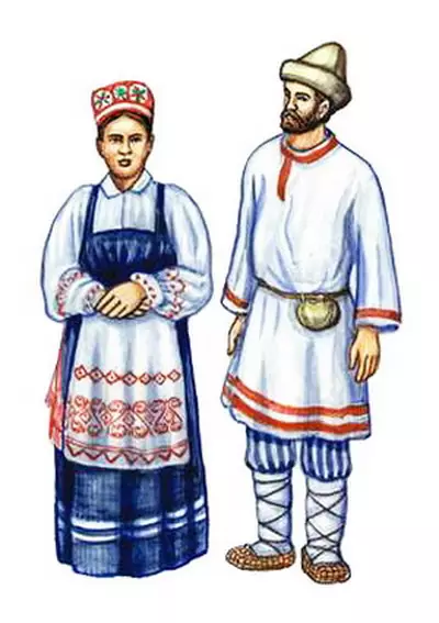 राष्ट्रीय कोमी सूट (31 तस्वीरें): पारंपरिक परम पोशाक, इतिहास और विवरण 1373_3