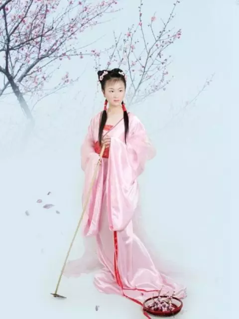החליפה הלאומית הסינית (73 תמונות): תלבושת נקבה מסורתית של עמי סין, חליפה לילדה 1377_47