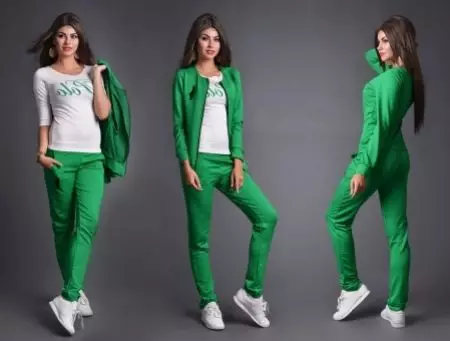 Kadın Spor Kaşmir Kostüm (43 Fotoğraf): Sivri Modeller, Seçim İpuçları 1378_22