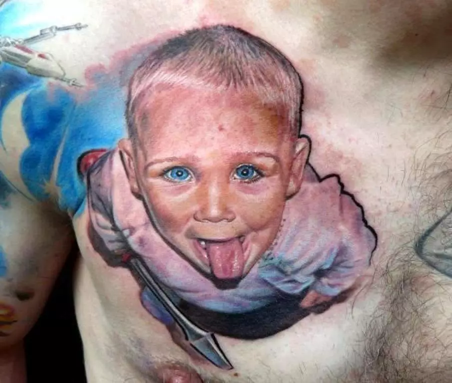 Tattoo dedye a timoun (59 foto): 