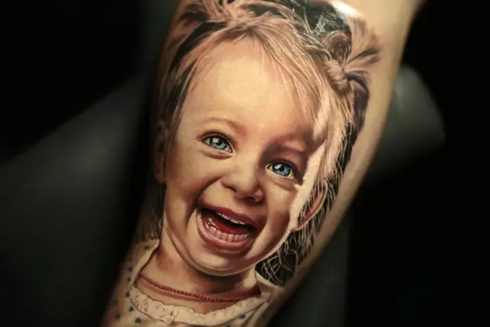 Tattoo omistettu lapsille (59 valokuvaa): 