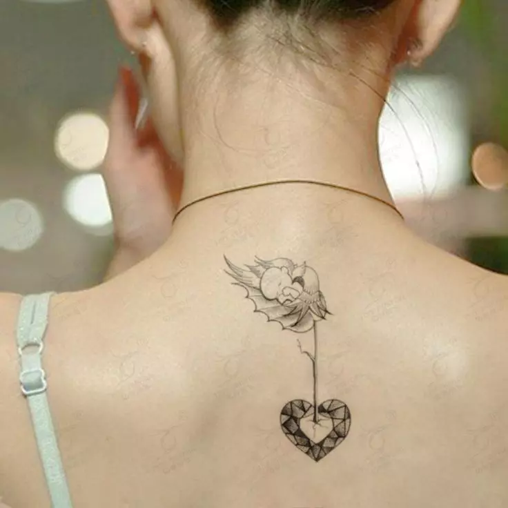 Tattoo tiomanta do leanaí (59 grianghraf): 