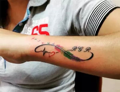 Tattoo ба даста (75 сурати) 13794_13