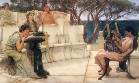 Ilbies Nazzjonali Grieg (65 ritratt): L-immaġni tal-Goddess għat-tifla, l-ilbies Grieg antik tal-allat 1379_4