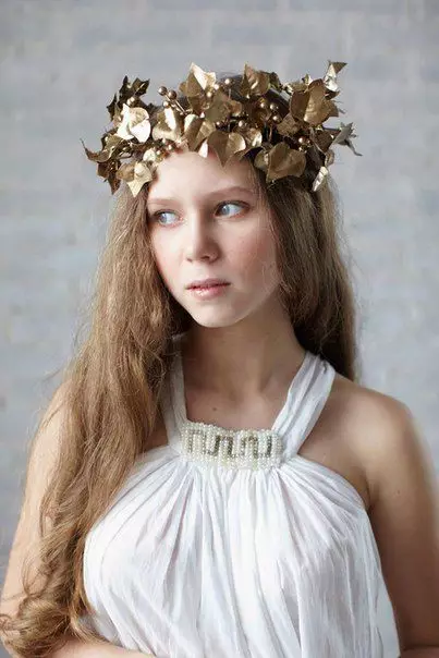 دعوى اليونانية الوطنية (65 صور): صورة للإلهة للفتاة، والزي اليوناني القديم للآلهة 1379_46