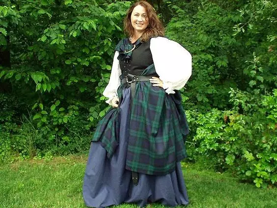 Scottish national suit (57 photos): female and male traditional outfit Scots, folk costume for girls from Scotland 1380_7