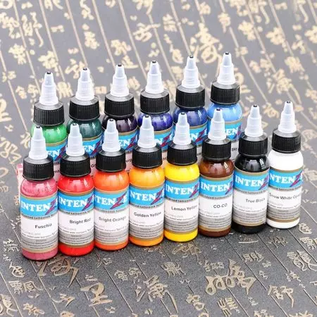 Tattoo Paint: Ink Composition for Tattooes, 