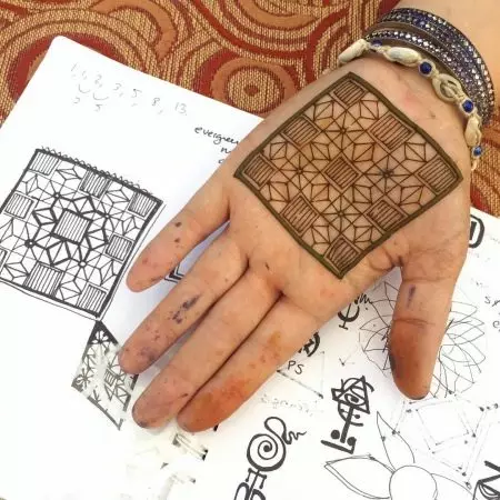 Tatuaggio sulla mano 
