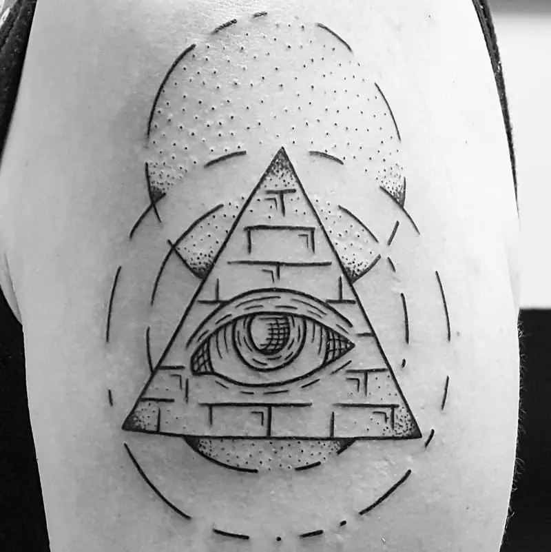 Tattoochain（92张）：邪恶眼睛和损坏的保护纹身的价值。保护性Tattismans的草图。异教象征和他人 13858_17