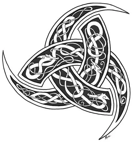 Tattoochain（92张）：邪恶眼睛和损坏的保护纹身的价值。保护性Tattismans的草图。异教象征和他人 13858_58