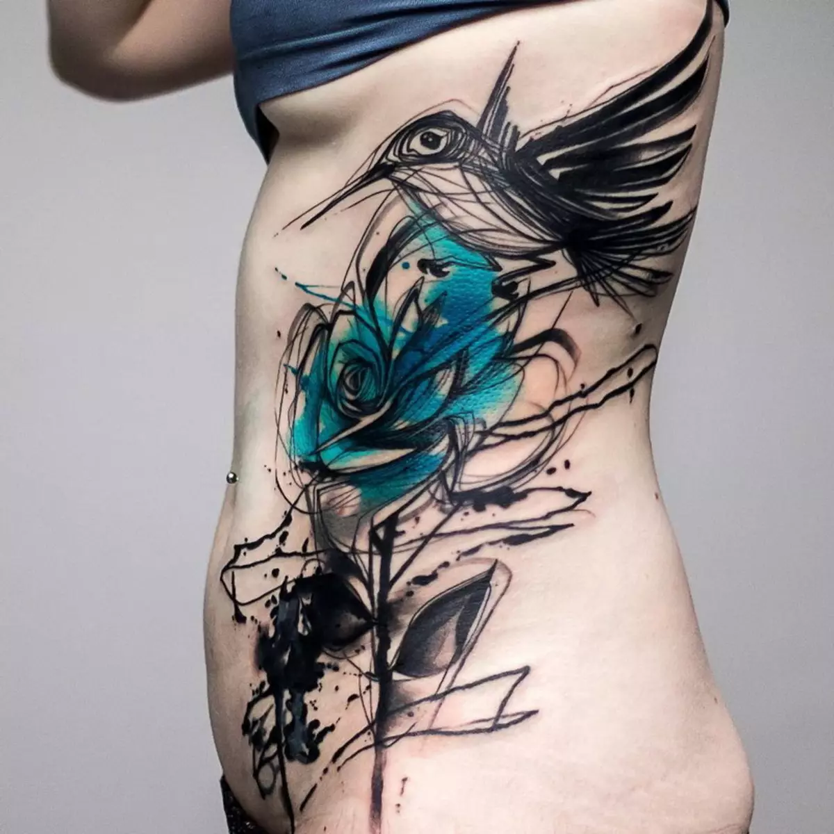 Абстрактные Татуировки для девушек