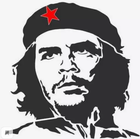 Tattoo“Che Guevara”（31张照片）：Ernesto Che Guevara Tattoo，肩部和乳房的草图和款式概述，最好的想法 13875_17