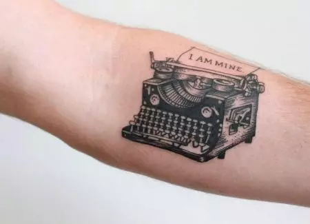 SteamPunk Tattoo: Náčrty, tetovanie na ruke, na predlaktí a iných častiach tela. Srdcia pre dievčatá a iné verzie tetovania 13883_27