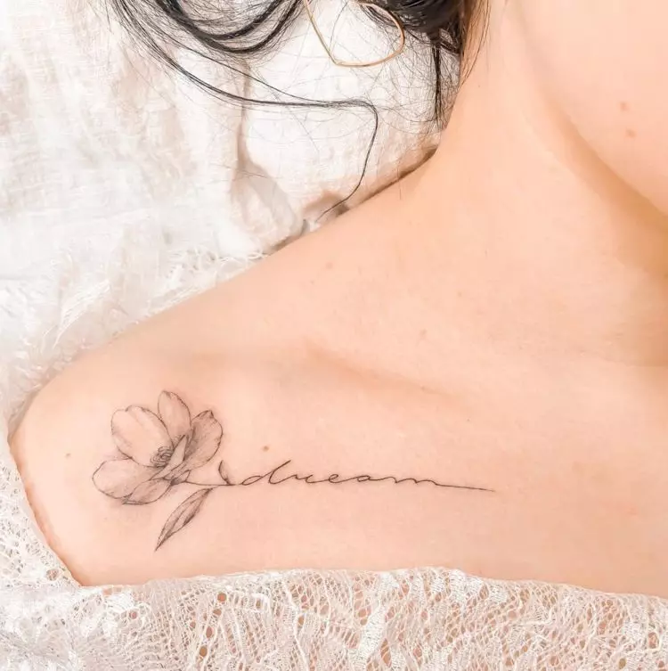 Tatouage Linvork: croquis de tatouages ​​avec des lignes minces pour la main, 