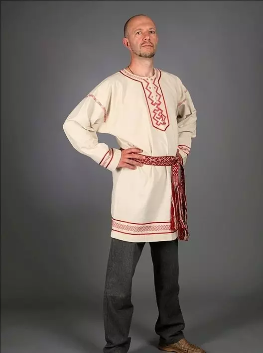 Costumul național din Belarus (67 fotografii): Elemente ale costumului folcloric al femeilor din Belarus, Costume naționale pentru copii, iarnă 1392_22