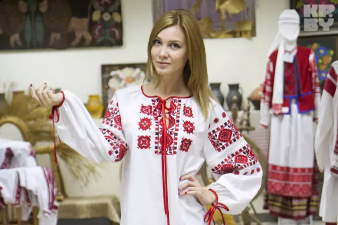 Hviderussisk national dragt (67 billeder): elementer af kvinders folkedragt Belarus, børne-, vinter nationaldragter 1392_57