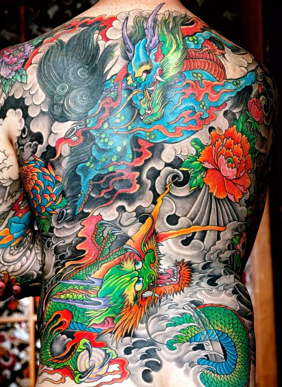 Oriental tattoo: sketches ye tattoo uye zvavanoreva, 