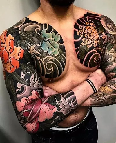 Tatoo sa Oriental: Mga Sketch sa Mga Tattoo ug ang ilang gipasabut, 