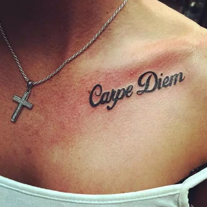 Tattoo Carpe Diem: Náčrty tetovanie 