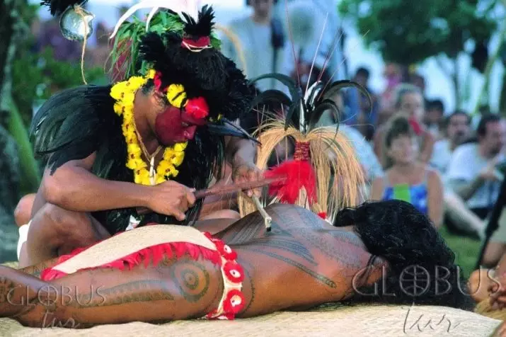 Samoa Tattoo: Sketse van Samoa Tattoos en hul betekenis, funksies en opsies vir Tattoo 13942_8
