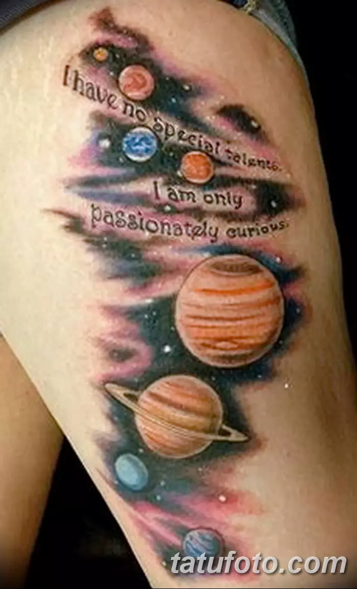 纹身“游行行星”：手上，背部和身体其他部位的纹身的价值和草图。纹身与行星位于一排 13961_22