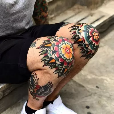 Tattoo Pain Map: Hvor skal man slå tatoveringer mest af alt? Er det smertefuldt at gøre på hånden på håndleddet og på ribbenene, på nakken og på clavicle piger og mænd? 13962_16