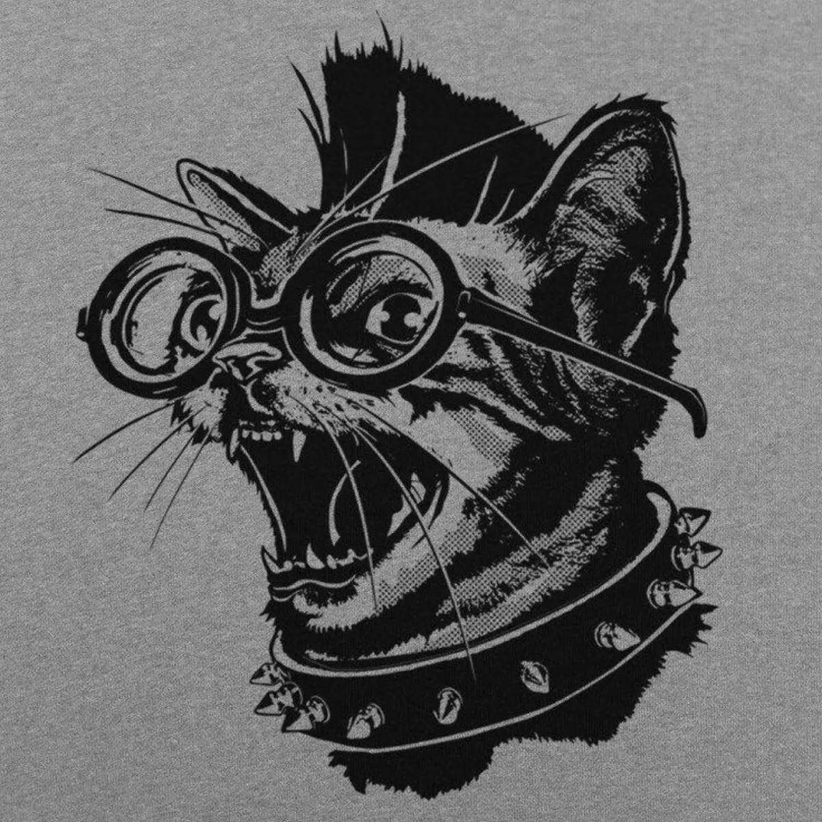 タトゥー「猫」（64写真）：スケッチと意味、手の上の黒猫、体の他の部分、帽子の猫、男性と女性のためのタトゥーの猫 13966_27