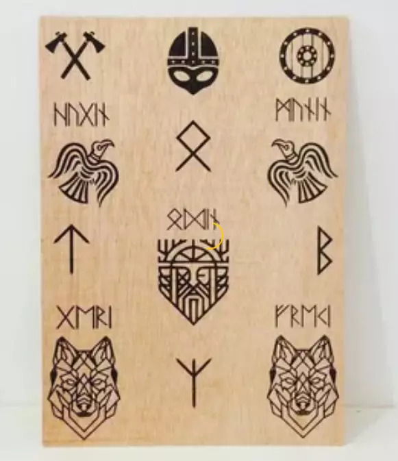 Тату «Скандынаўскія руны»: значэнне рун вікінгаў і эскізы. Руніцкія тату на руцэ, на перадплечча і на іншых частках цела 13975_3