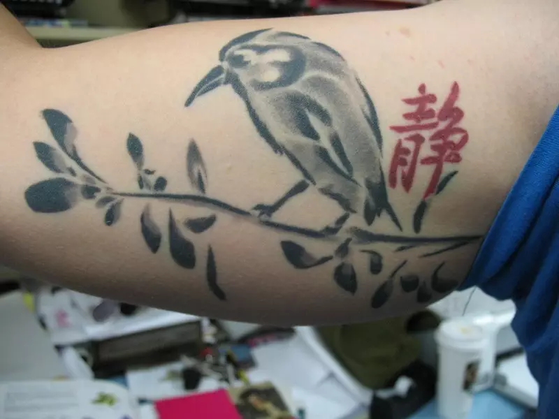 Включи птичка на китайском. Птичка китайская тату. Японские птицы тату. Татуировки в китайском стиле цветы и птицы. Тату китайская птица Юга.