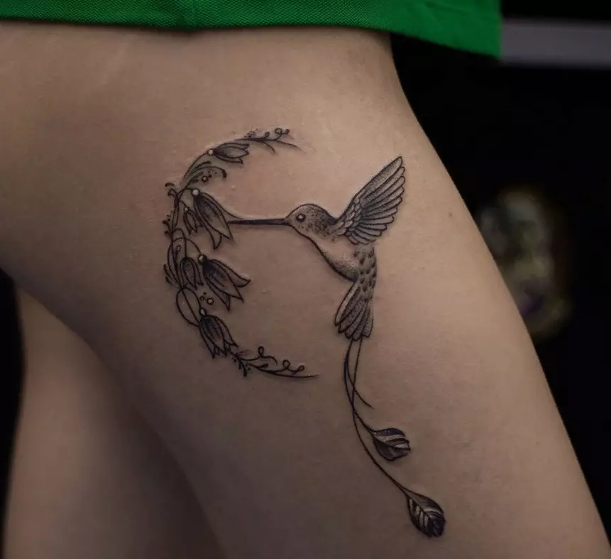 Grafisk Tatovering: Tatovering Sketches med blomster til piger, Sleeve og andre eksempler tatovering for Hands (underarm, børster) og skulder med dyr, Månen, hjerte og Bird 13997_11
